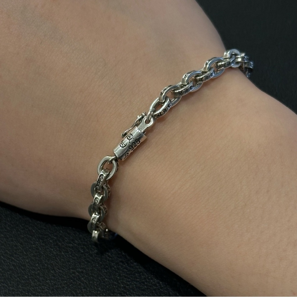 CHROME HEARTS PAPER CHAIN 7 INCH BRACELET